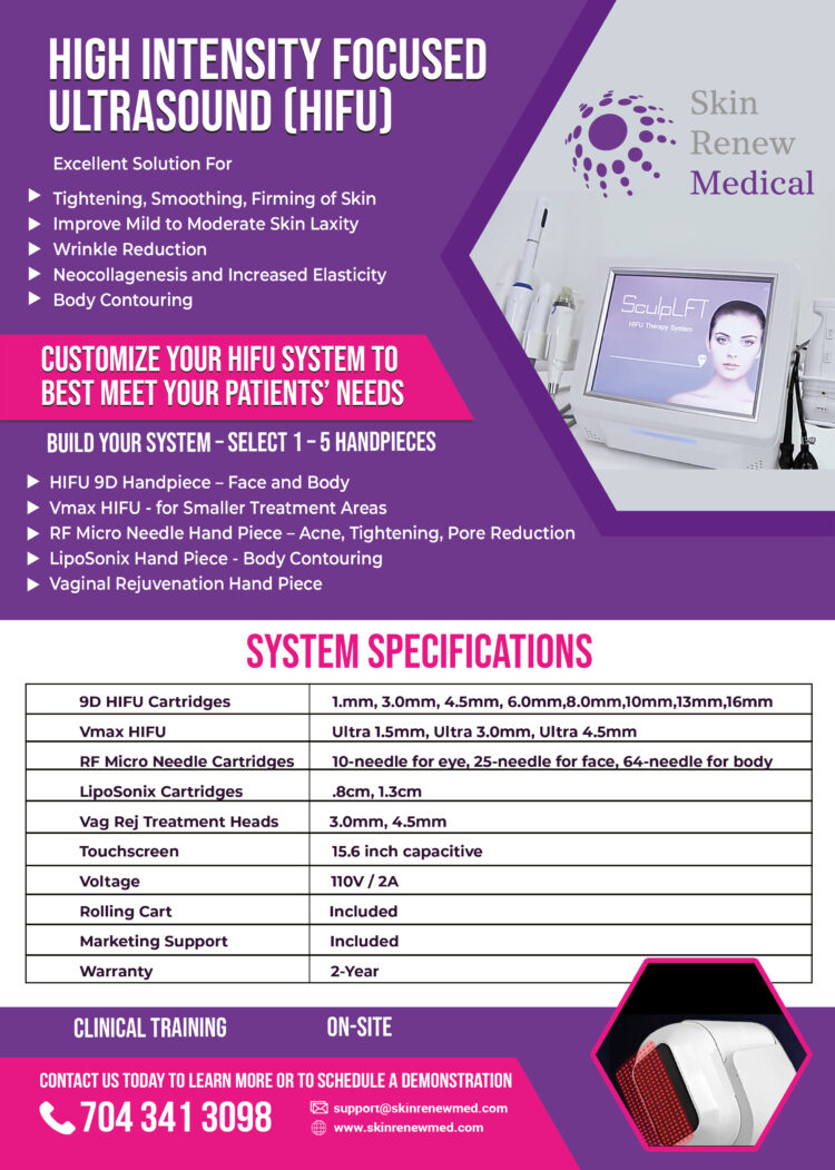 HIFU 5 in 1 System